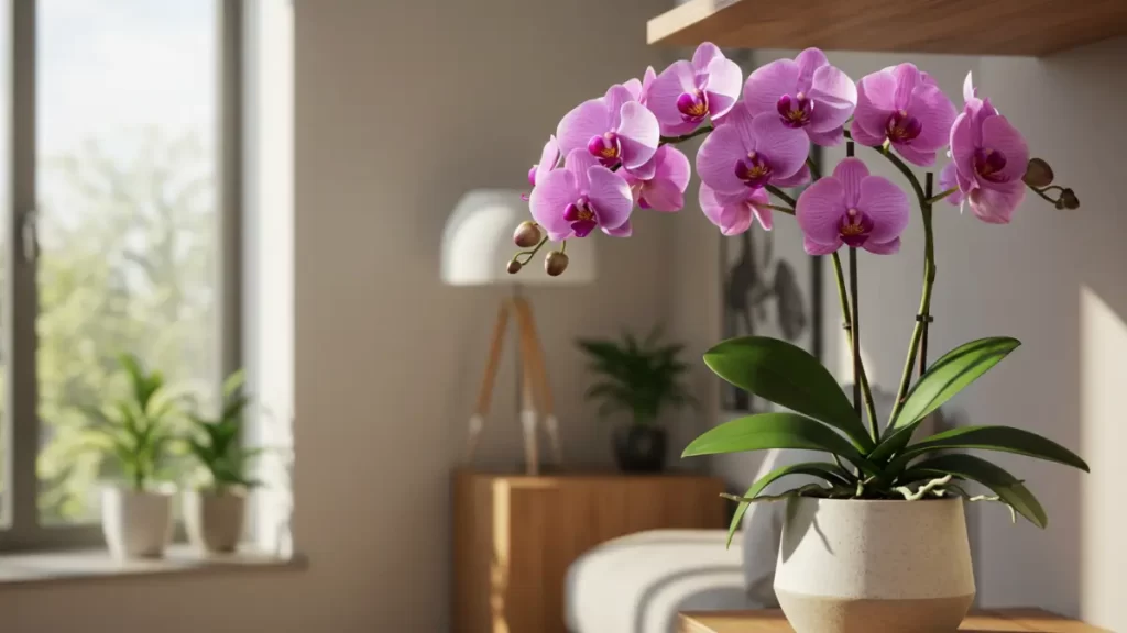 orquídea não floresce