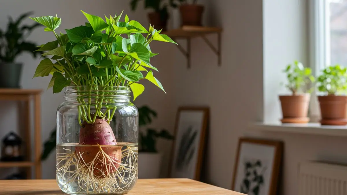 Batata-Doce no Vaso? O Segredo Viral Que Virou Tendência em Decoração Indoor