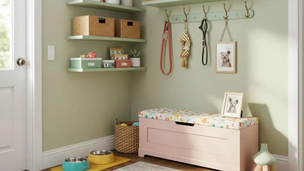 como organizar utensílios pet
