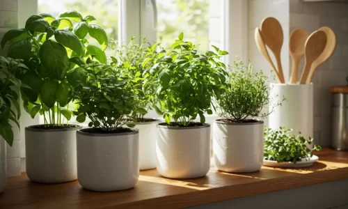 Como Criar uma Horta de Ervas na Cozinha – Mesmo Que Ela Seja Pequena